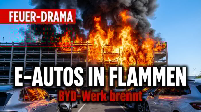 Großbrand bei BYD: Wenn Elektroautos in Flammen aufgehen