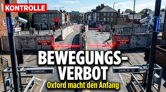 Großbritannien führt digitale Bewegungskontrolle ein: Die „15-Minuten-Stadt" wird zur Realität