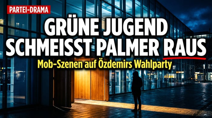 Grüne Jugend mobbt Boris Palmer von Özdemirs Wahlparty – ein Lehrstück über grüne „Toleranz"