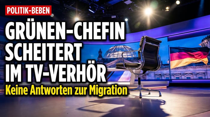 Grünen-Chefin Brantner scheitert im TV-Kreuzverhör – und offenbart das Dilemma ihrer Partei