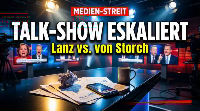 Günther-Debatte eskaliert: Lanz und von Storch liefern sich heftigen Schlagabtausch über Pressefreiheit