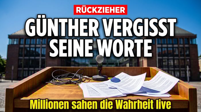 Günthers Rückzieher: Wenn Politiker plötzlich ihre eigenen Worte nicht mehr kennen wollen