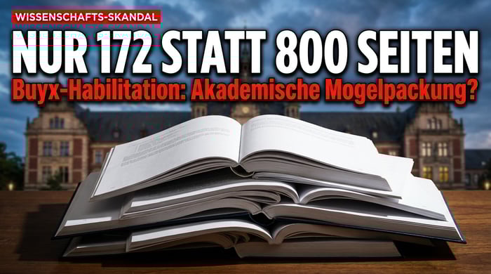 Habilitationsschrift von Alena Buyx: Statt 800 Seiten nur magere 172 – eine akademische Mogelpackung?