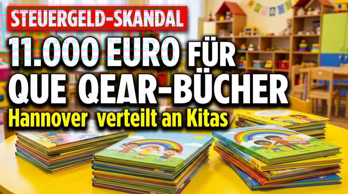 Hannover verpulvert Steuergelder für „queere Bücherkisten" in Kindergärten