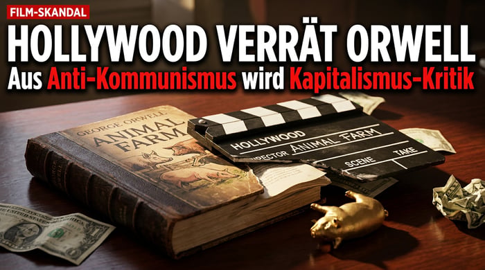 Hollywoods Verrat an Orwell: Wie aus „Animal Farm" eine Anti-Kapitalismus-Propaganda wurde