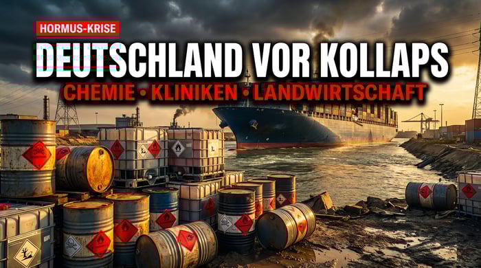 Hormus-Blockade würgt deutsche Wirtschaft ab: Chemie, Landwirtschaft und Kliniken vor dem Kollaps
