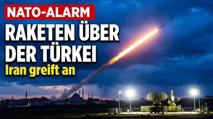 Iranische Raketen über der Türkei: Der Krieg klopft an die Tore der NATO