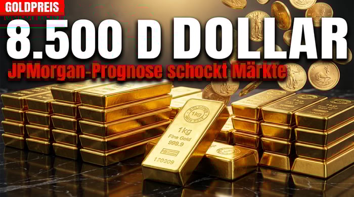 JPMorgan prophezeit Gold bei 8.500 Dollar – Struktureller Wandel statt Strohfeuer