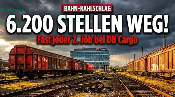 Kahlschlag bei DB Cargo: Brüssel segnet Massenentlassungen ab