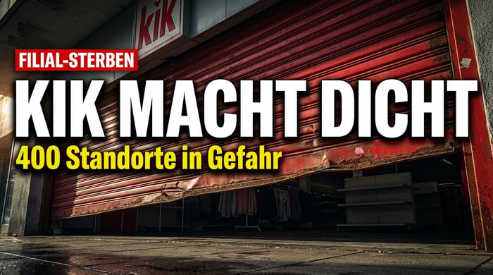 Kahlschlag bei KiK: Textil-Discounter schließt Dutzende Filialen – und das ist erst der Anfang