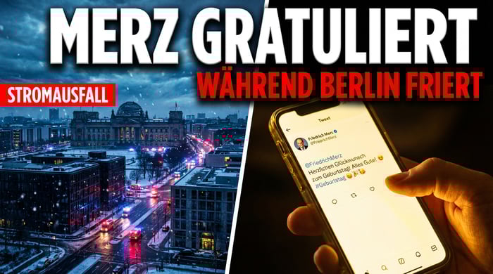 Kanzler Merz gratuliert zum Geburtstag – während Berlin friert