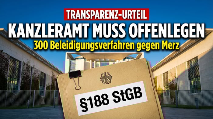 Kanzleramt zur Transparenz gezwungen: Gericht verlangt Offenlegung der Merz-Beleidigungsverfahren