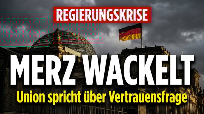 Kanzlerdämmerung im Kanzleramt: In der Union kursiert bereits das Wort Vertrauensfrage
