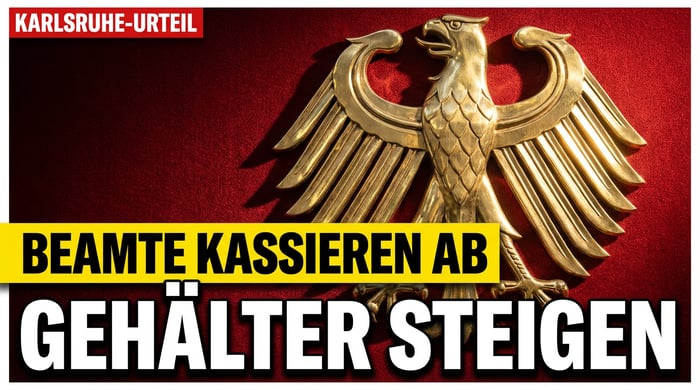 Karlsruher Urteil: Beamte kassieren Gehaltsplus – während Deutschland wirtschaftlich abstürzt