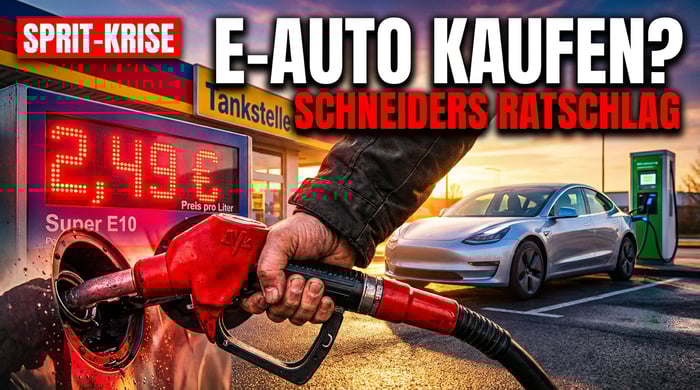 „Kaufen Sie doch ein E-Auto!" – Schneiders zynischer Ratschlag an geplagte Autofahrer