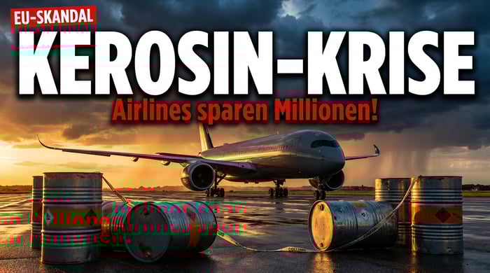 Kerosin-Krise: Brüssel will Fluggäste bei Ausfällen um ihre Entschädigung bringen