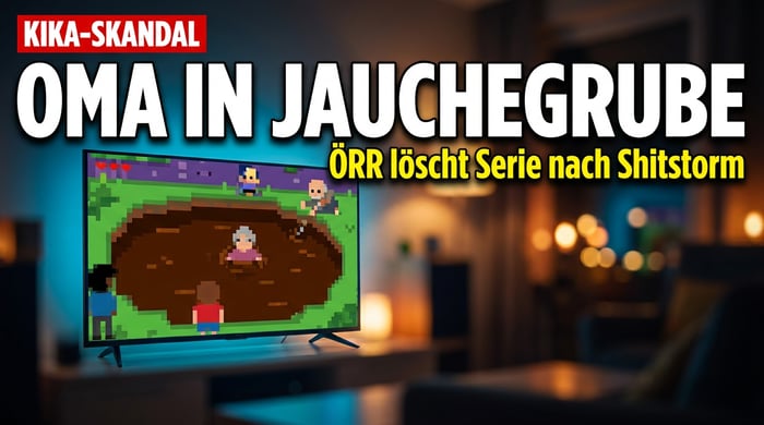 KiKa-Skandal: Wenn die deutsche Oma im öffentlich-rechtlichen Kinderfernsehen in der Jauchegrube versinkt