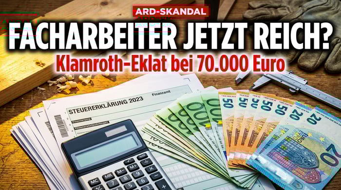 Klamroth-Eklat in der ARD Arena: Schon der Facharbeiter soll für ihn „reich" sein