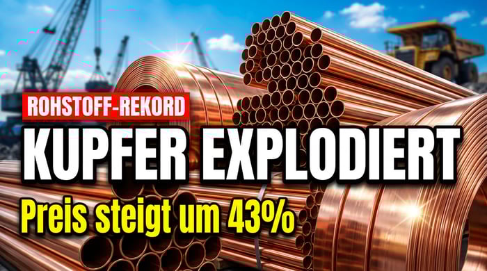 Kupferpreis auf Rekordjagd: Warum das rote Metall zum strategischen Schlüsselrohstoff avanciert