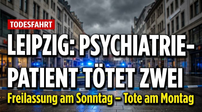 Leipzig nach der Todesfahrt: Ein freigelassener Patient, zwei Tote – und ein System, das wegschaut