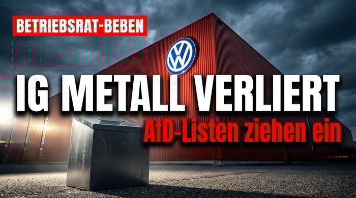 Machtwechsel bei VW: IG Metall verliert massiv – AfD-nahe Listen auf dem Vormarsch