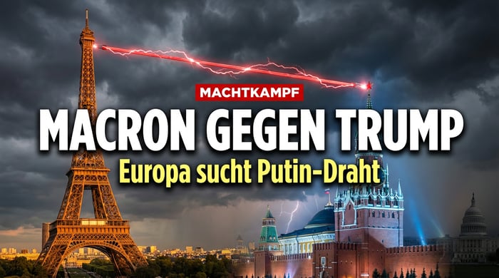 Macron sucht Draht zu Putin – und stellt sich gegen Trump