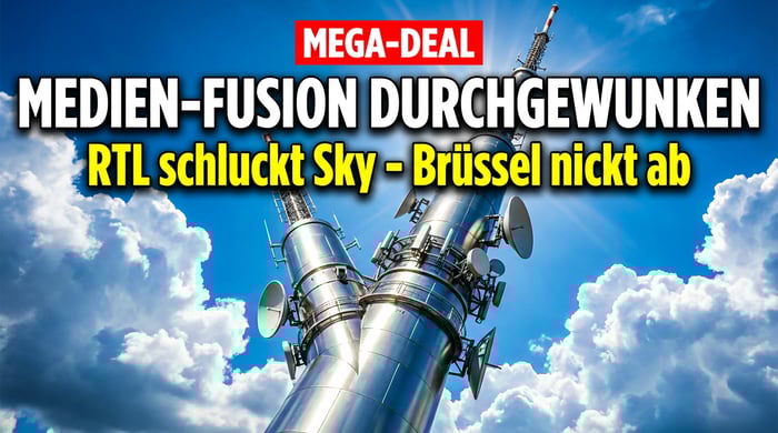 Medien-Megafusion durchgewunken: Brüssel segnet RTL-Sky-Deal bedingungslos ab