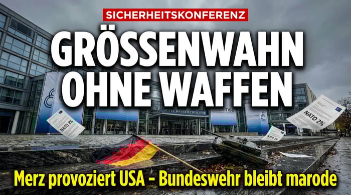 Merz auf der Sicherheitskonferenz: Großmachtphantasien ohne Fundament