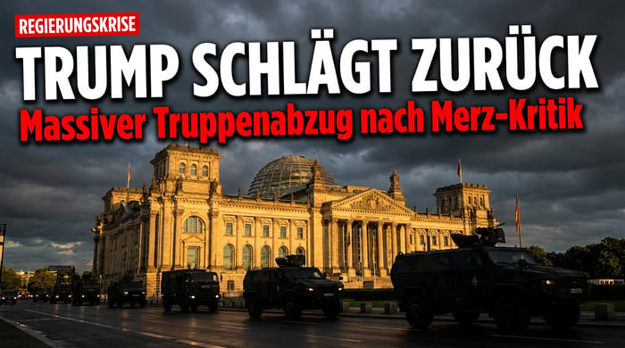 Merz im Iran-Streit: Kanzler relativiert US-Truppenabzug – während Trump die Daumenschrauben anzieht