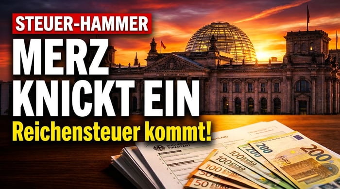 Merz knickt ein: Kanzler öffnet die Tür für höhere Reichensteuer – das Ende eines Wahlversprechens?