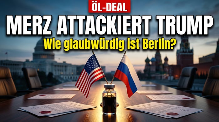 Merz kritisiert Washingtons Öl-Deal mit Moskau – doch wie glaubwürdig ist Berlins Empörung?