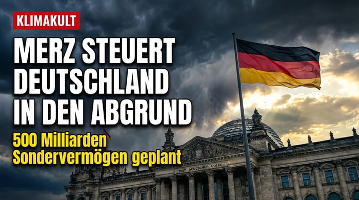 Merz und der Klimakult: Wie der Kanzler Deutschland sehenden Auges in den Abgrund steuert