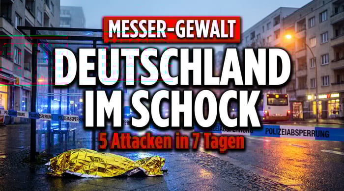Messer-Epidemie in Deutschland: Wenn Blutlachen zur traurigen Normalität werden