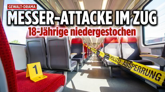 Messerattacke im Regionalzug: 18-Jährige im Saarland niedergestochen – und die Gewalt in Zügen nimmt kein Ende