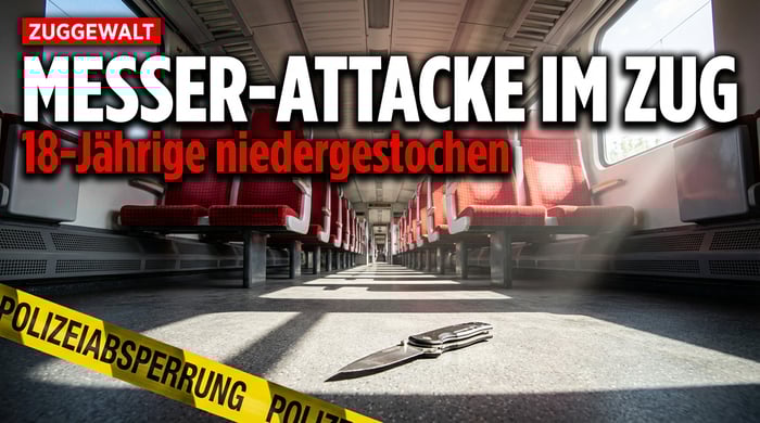 Messerattacke in Regionalbahn: Junge Frau im Saarland niedergestochen