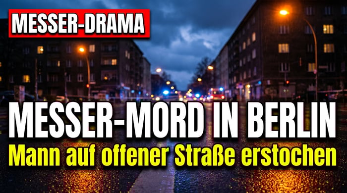 Messermord in Berlin-Wedding: Junger Mann am helllichten Abend auf offener Straße erstochen