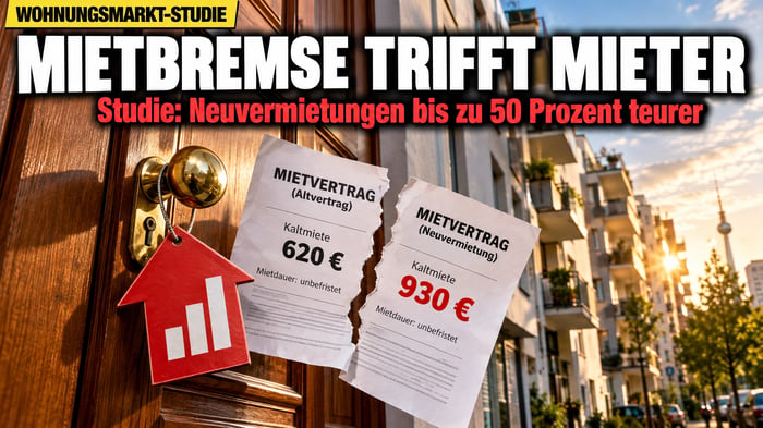 Mietpreisbremse als Bumerang: Studie entlarvt einen teuren Irrweg!