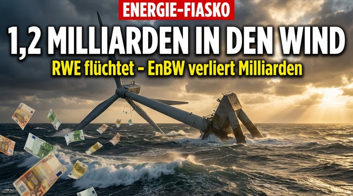 Milliardengrab Offshore-Wind: RWE flüchtet aus Frankreich – die grüne Energiewende zeigt Risse