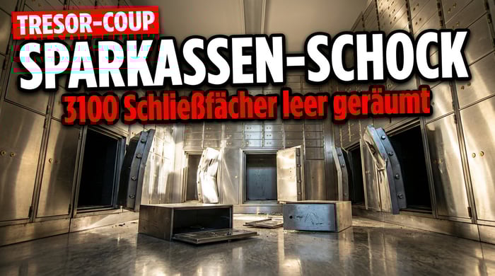 Millionen-Coup in Gelsenkirchen: Sparkassen-Kunden zwischen Verzweiflung und Wut