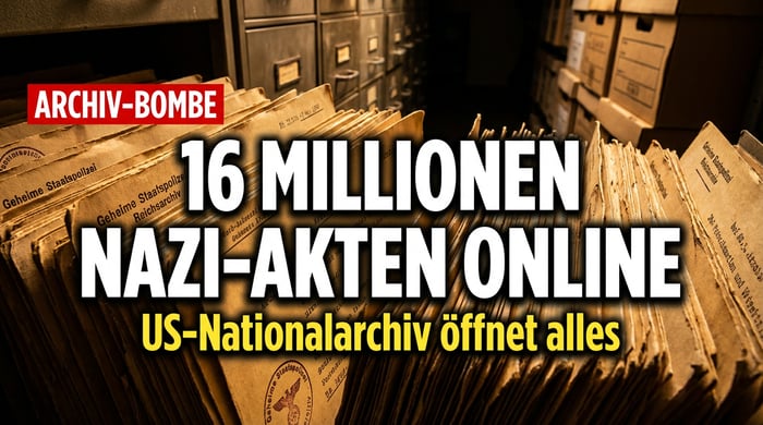 Millionen NSDAP-Karteikarten online: US-Nationalarchiv öffnet Deutschlands dunkelste Akten