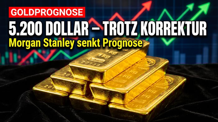 Morgan Stanley senkt Goldprognose – und offenbart doch die Stärke des Edelmetalls