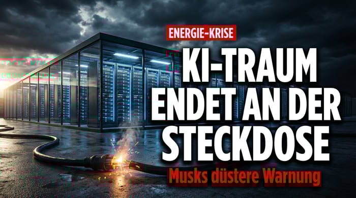 Musks düstere Prognose: Der KI-Traum könnte an der Steckdose enden