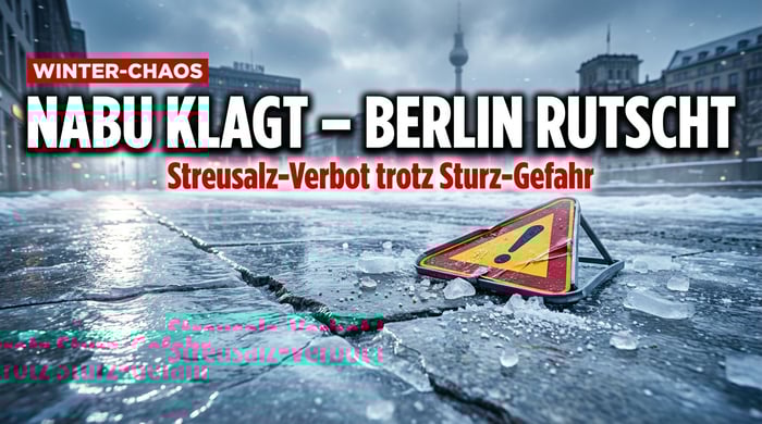 NABU-Chef verteidigt umstrittene Streusalz-Klage: „Wir sind immer noch ein Rechtsstaat"