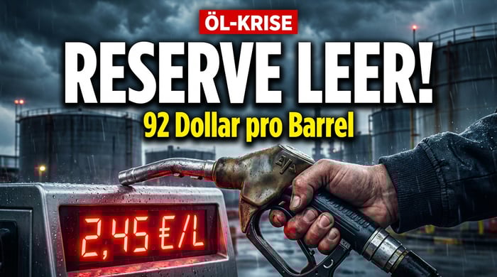 Ölreserven angezapft: Deutschland greift in der Energiekrise zum letzten Strohhalm