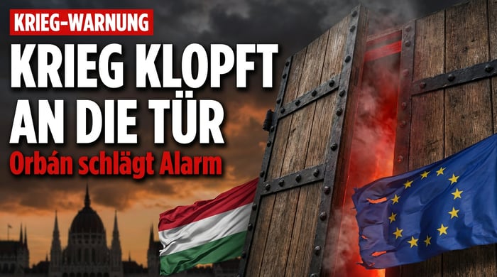Orbán warnt vor dem Ernstfall: „Der Krieg klopft an unsere Tür"