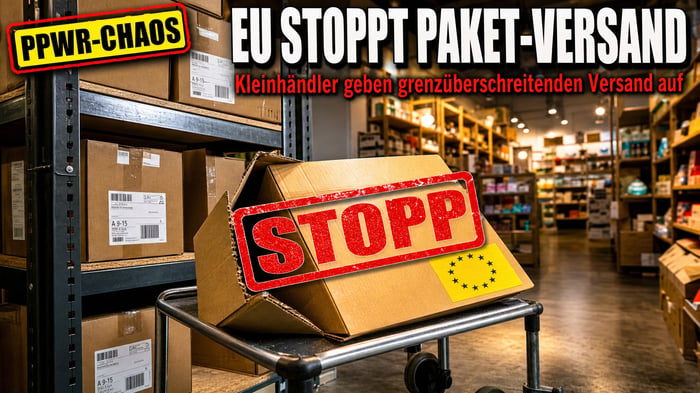 Paket-Stopp per Verordnung: EU würgt Deutschlands kleine Händler ab
