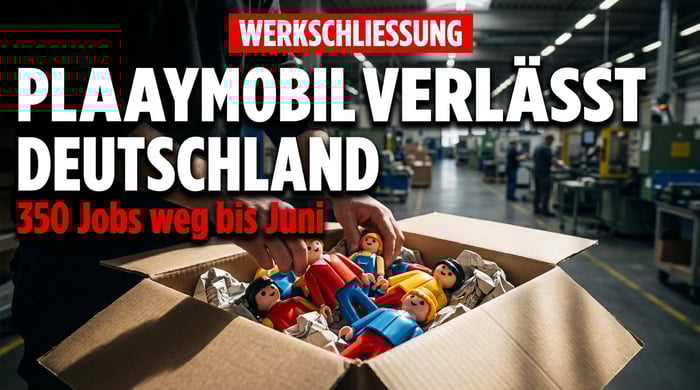 Playmobil verlässt Deutschland: Das Ende einer fränkischen Industrieikone