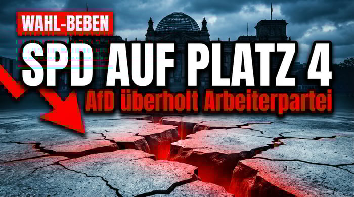 Politisches Beben im Westen: SPD stürzt in NRW auf Platz vier – AfD überholt die einstige Arbeiterpartei