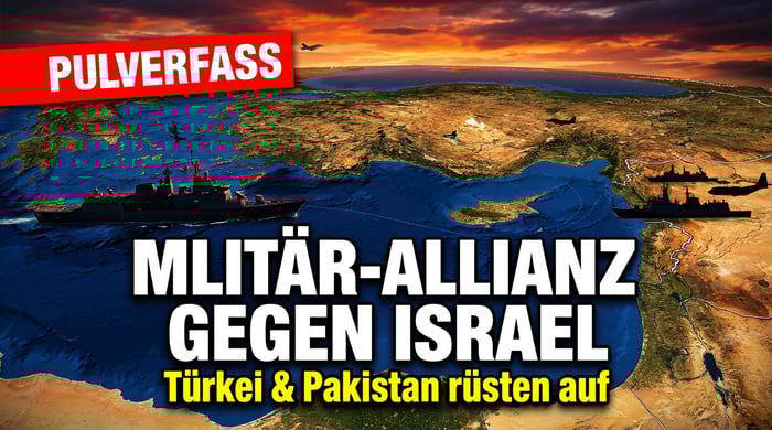 Pulverfass östliches Mittelmeer: Türkei und Pakistan formieren sich gegen Israel