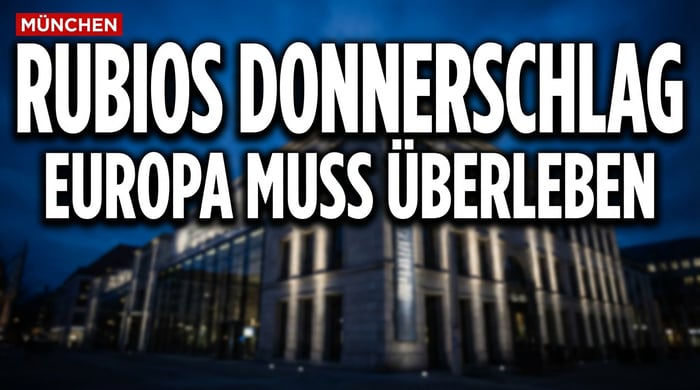 Rubios Donnerschlag in München: „Niedergang ist eine Entscheidung"